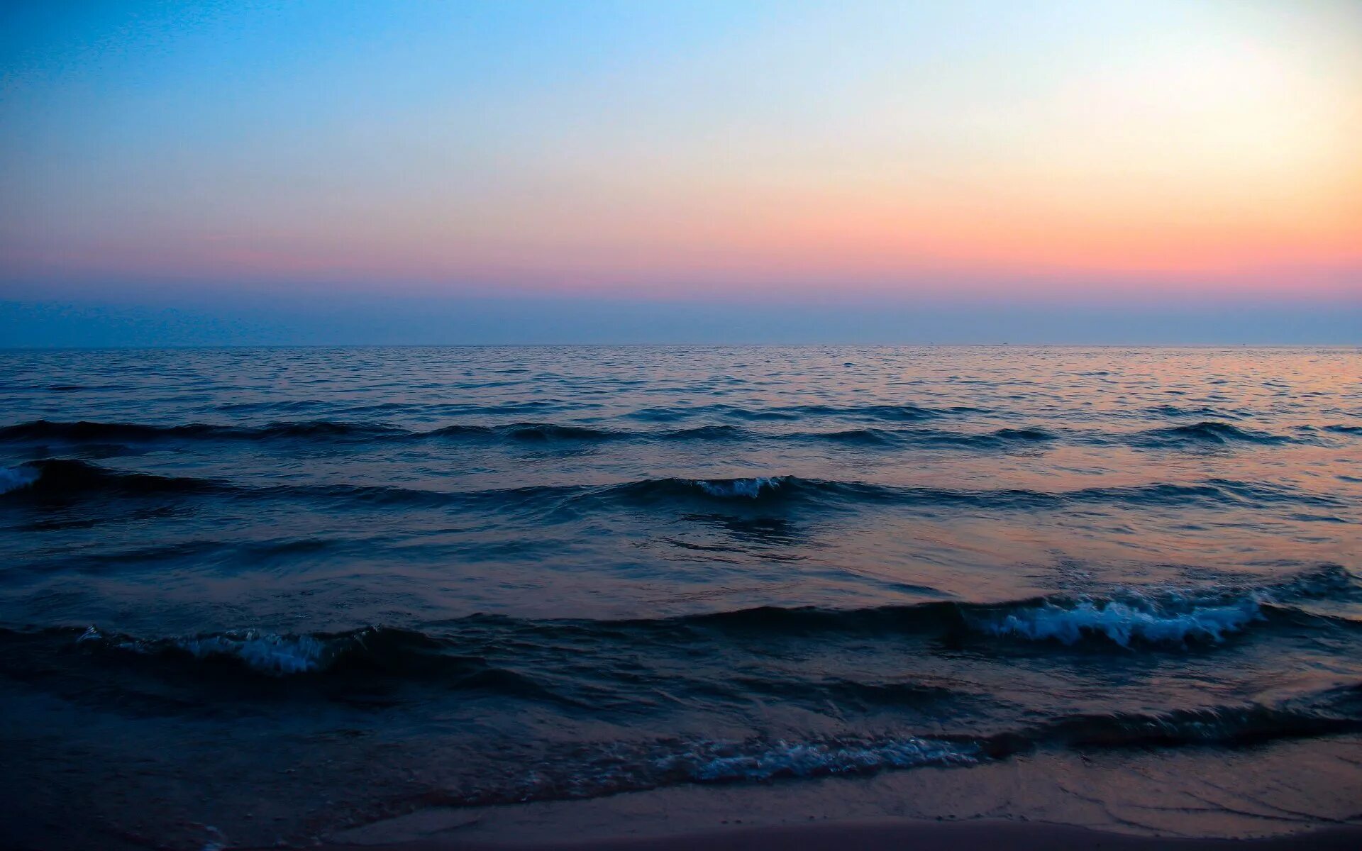 Спокойное фото. Океан. Фон море. Вечернее море. Моря и океаны.