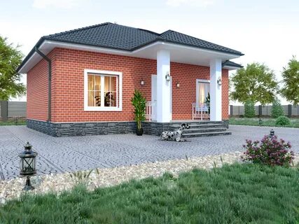 Крыльцо одноэтажного дома