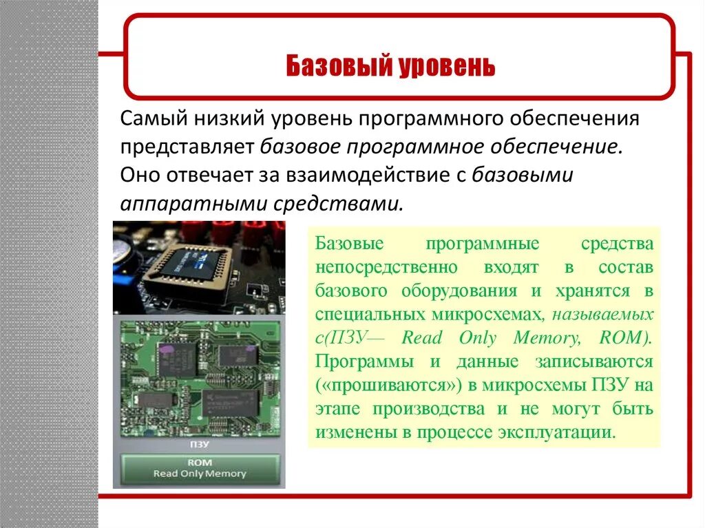 Системный уровень программного обеспечения. Для чего предназначены программы базового уровня. Базовая программа обеспечения. Базовое программное обеспечение примеры.