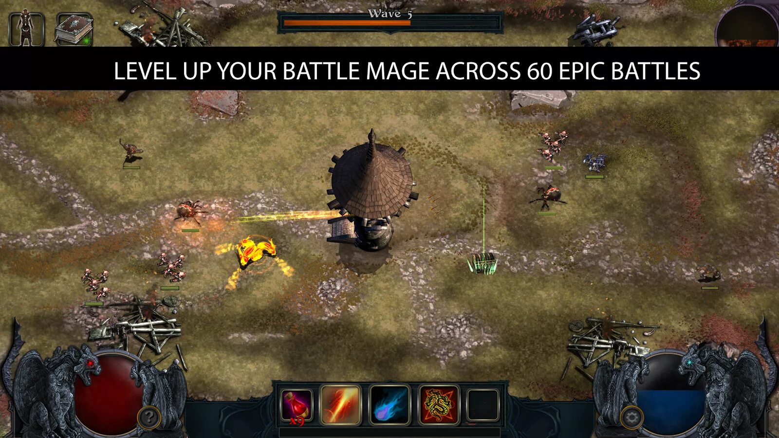 Скачай игру battle warriors. Battle mages на андроид. магическая битва. игры где держишь оборону. батл маг игра.
