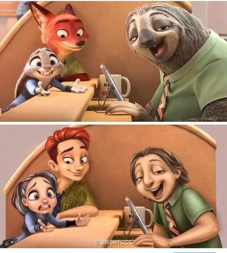 Imagens inspiradoras baseadas nos personagens da Disney. #disneyarts #Disney Dis