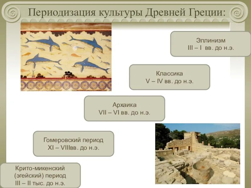 Эпоха древней греции культура. Крито-микенский период древней Греции. Периодизация искусства древней Греции крито микенское искусство. Культура древней Греции критомекенский. Периоды развития Эгейского (крито-микенского) искусства.