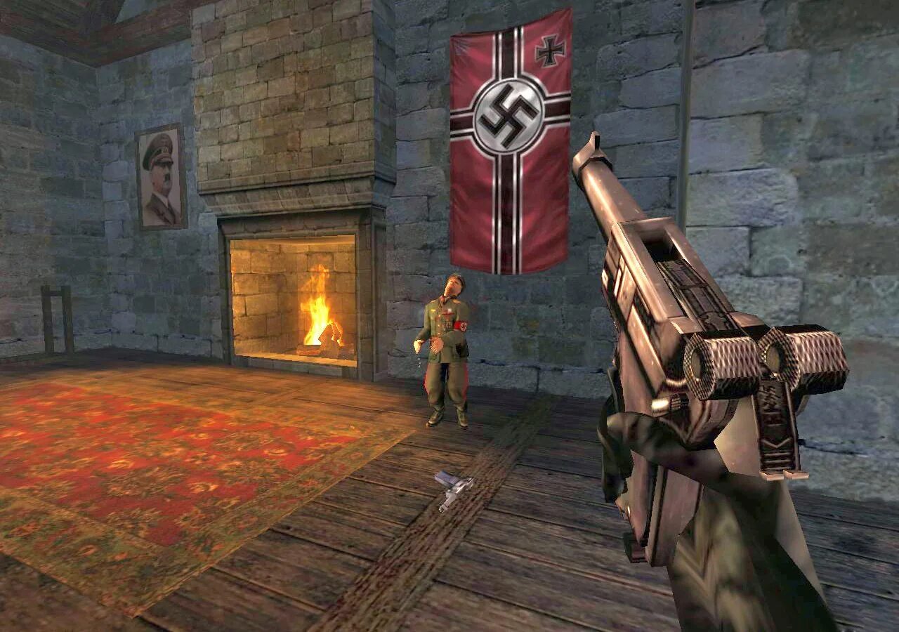 Wolfenstein игра 2001. Ретурн ту Кастл вольфенштайн 2001. Возвращение в замок вольфенштайн 2001.