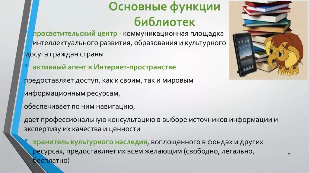 Федеральные программы библиотек. Информационная деятельность библиотеки. основная функция библиотеки. главная функция библиотеки. информационные ресурсы школьной библиотеки:.