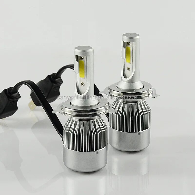Led фара h4. C6 led headlight h4. c6 led headlight c6-h4. лампы led headlight h4. led лампы c6 h4.