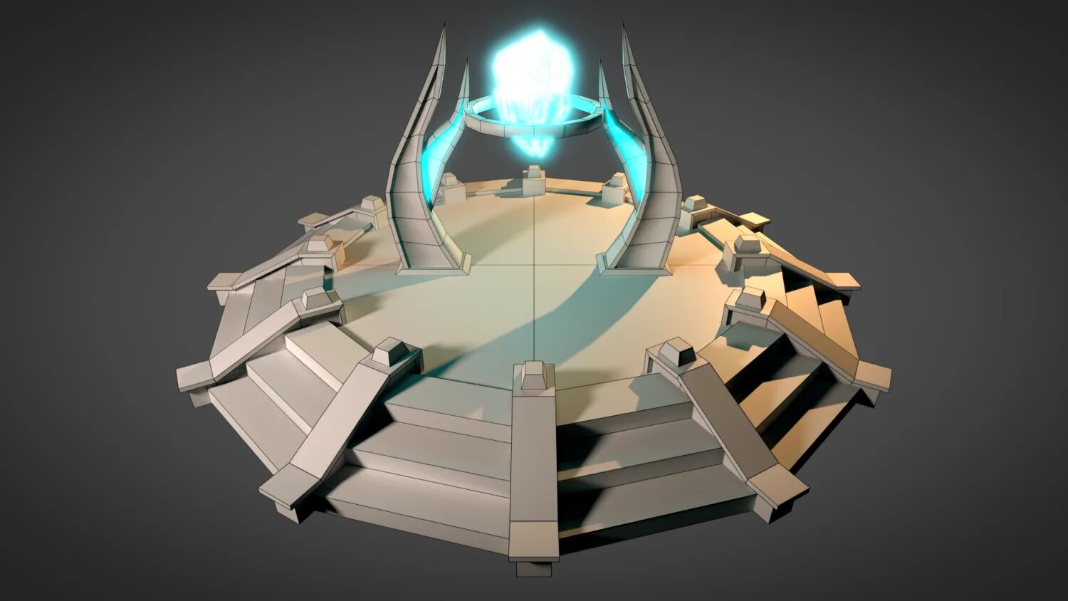 Портал 3д модель. Лоу поли портал. портал 3д. 3d model портала.