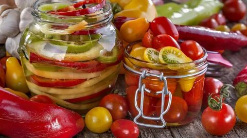Маринованная овощи быстрого приготовления