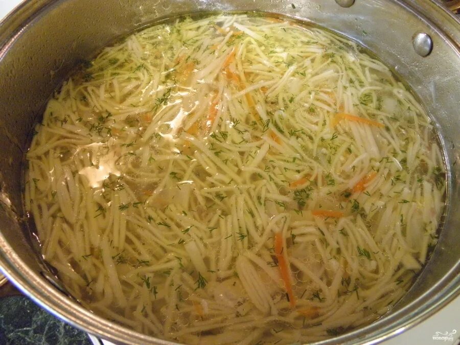 Куриный суп с домашней лапшой - пошаговый рецепт с фото на Повар.ру