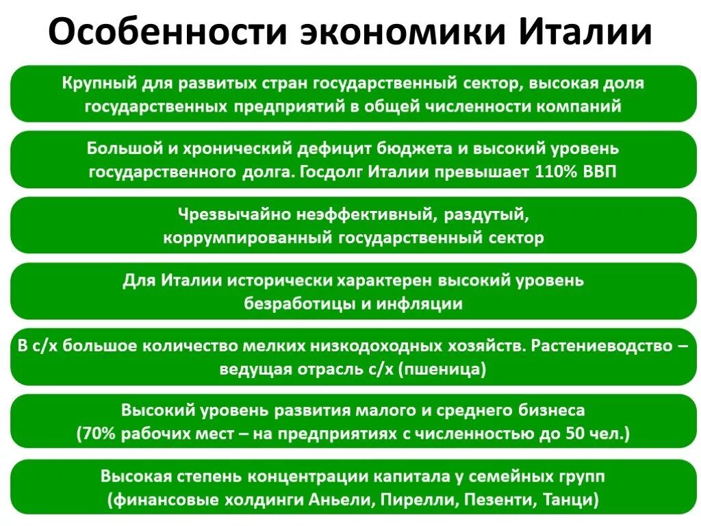 Особенности экономического развития Италии. Особенности социально-экономического развития Италии. Экономические особенности Италии. Уровень экономического развития Италии.