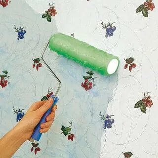 Какой краской можно красить бумажные обои