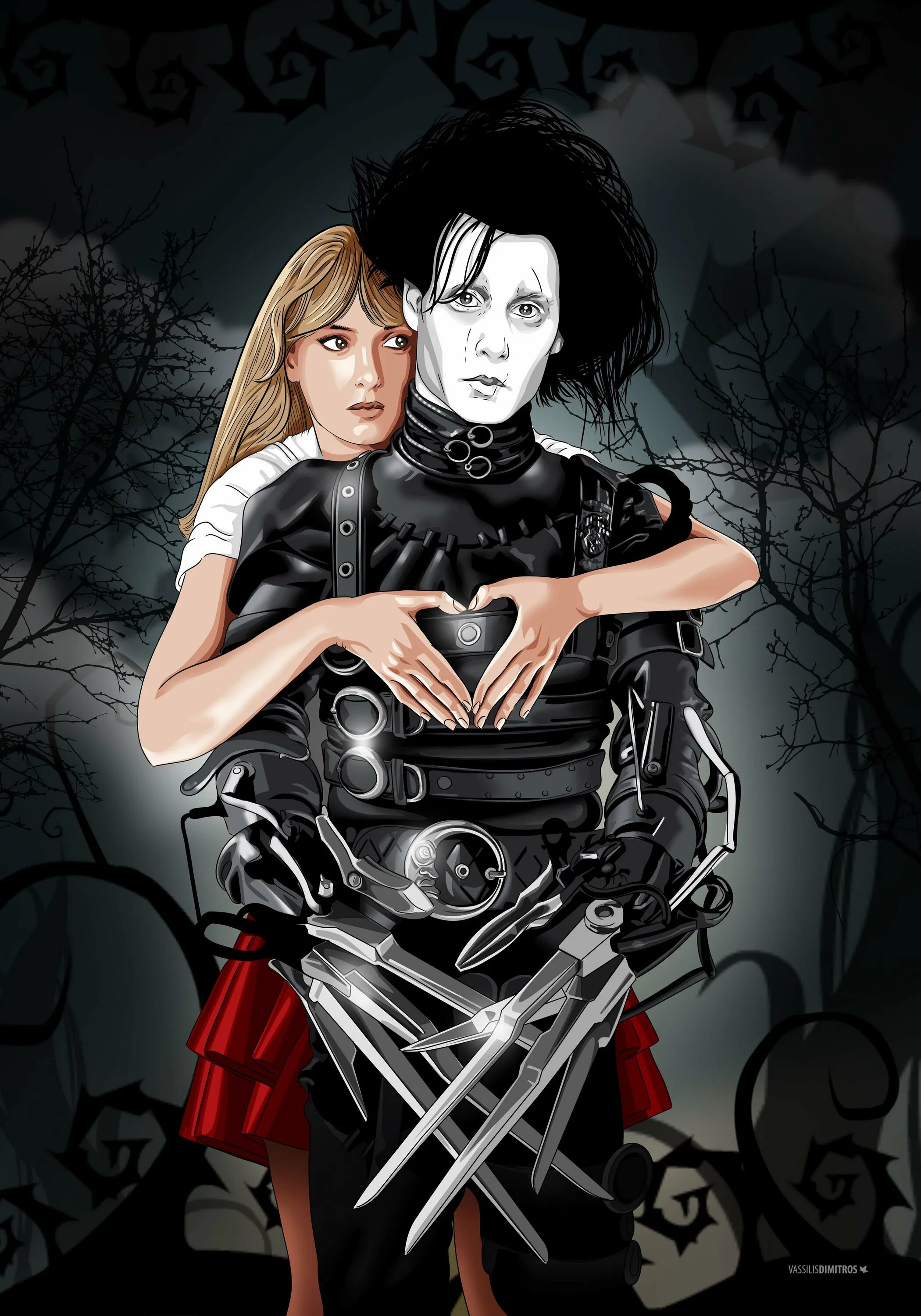 Scissorhands johnny depp. Джонни депп эдвард руки ножницы. Эдвард руки ножницы аниме. Руки ножницы телефон. Эдвард руки-ножницы.