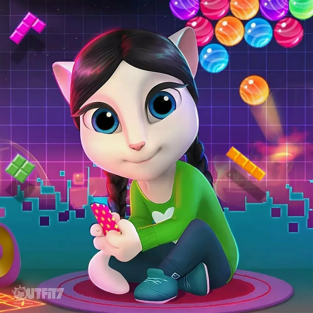 Разработчик анжелы. My talking Анджела. My talking Angela 2.