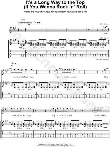 Its way way песня. Ac_dc - it&#039;s a long way to the top (if you wanna rock &#039;n&#039; roll). ac dc its a long way to the top. текст its a long way to the top. i wanna rock ноты.