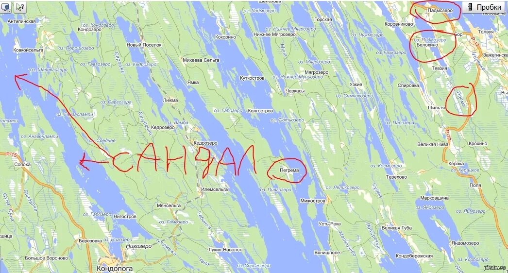 Карта глубин озер карелии В Карелии Сямозеро саамское озеро или погодное