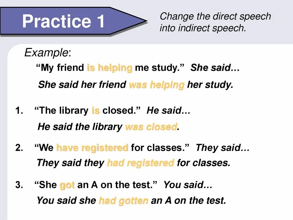 Rewrite the following statements in reported speech. Direct Speech reported Speech. Direct to indirect Speech. Reported Speech Tense changes. Direct Speech reported Speech примеры.