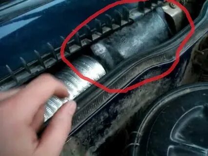 Холодный воздух печка 2109