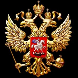 Герб на черном фоне