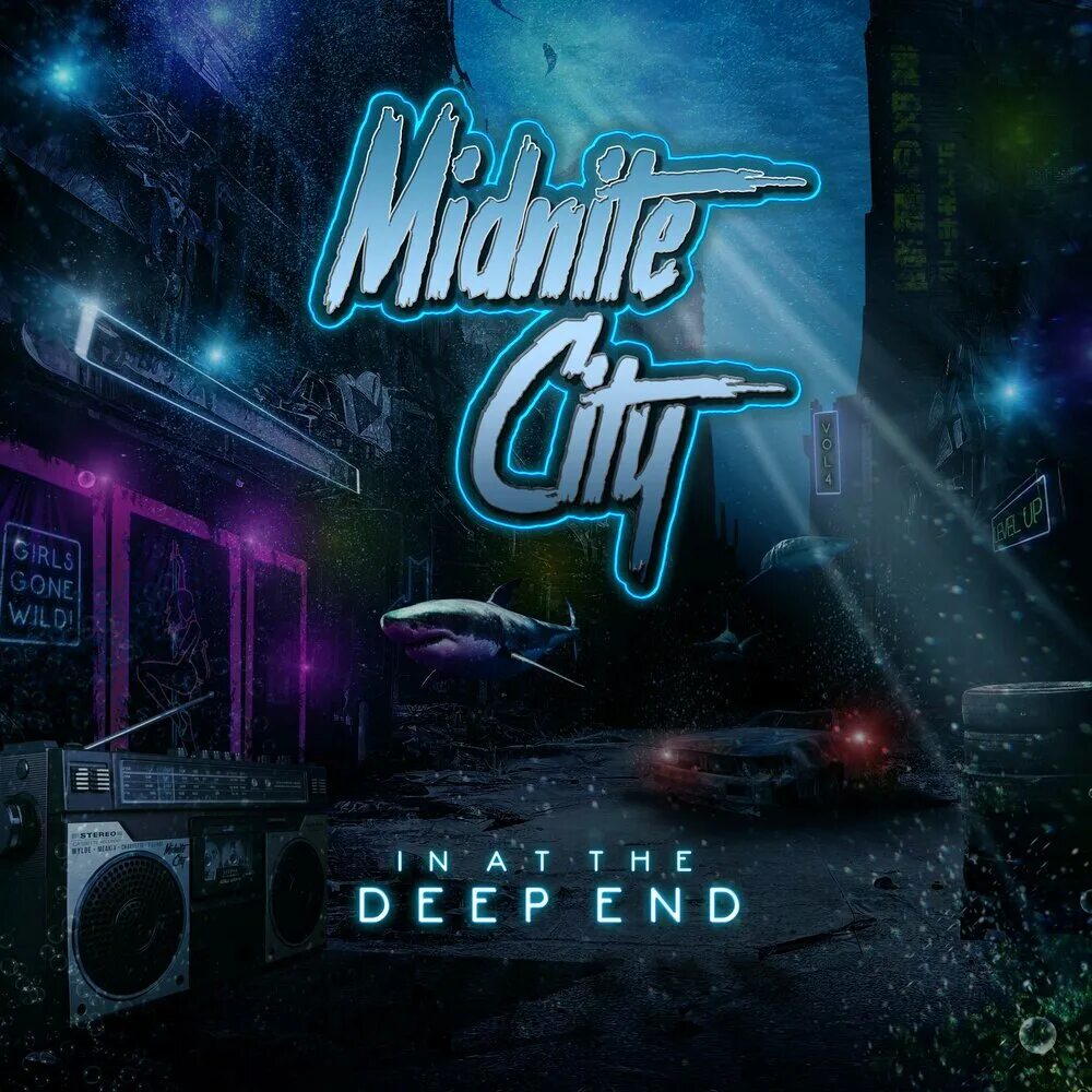 In at the deep end. Midnite city - in at the deep end (2025). deep end. метал альбомы 2025. midnite city.
