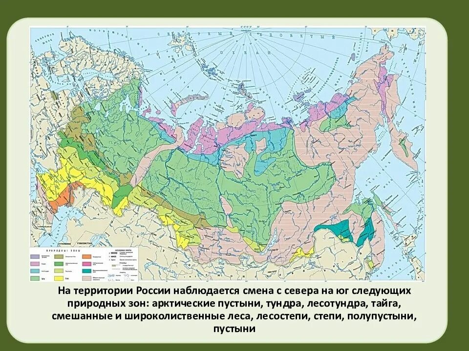 Карта природных зон тундра тайга. Природные зоны России пустыни и полупустыни карта. Природные зоны России с севера на Юг на карте. Карта природных зон России широколиственные леса. Зона арктических пустынь 4 класс окружающий мир на карте.