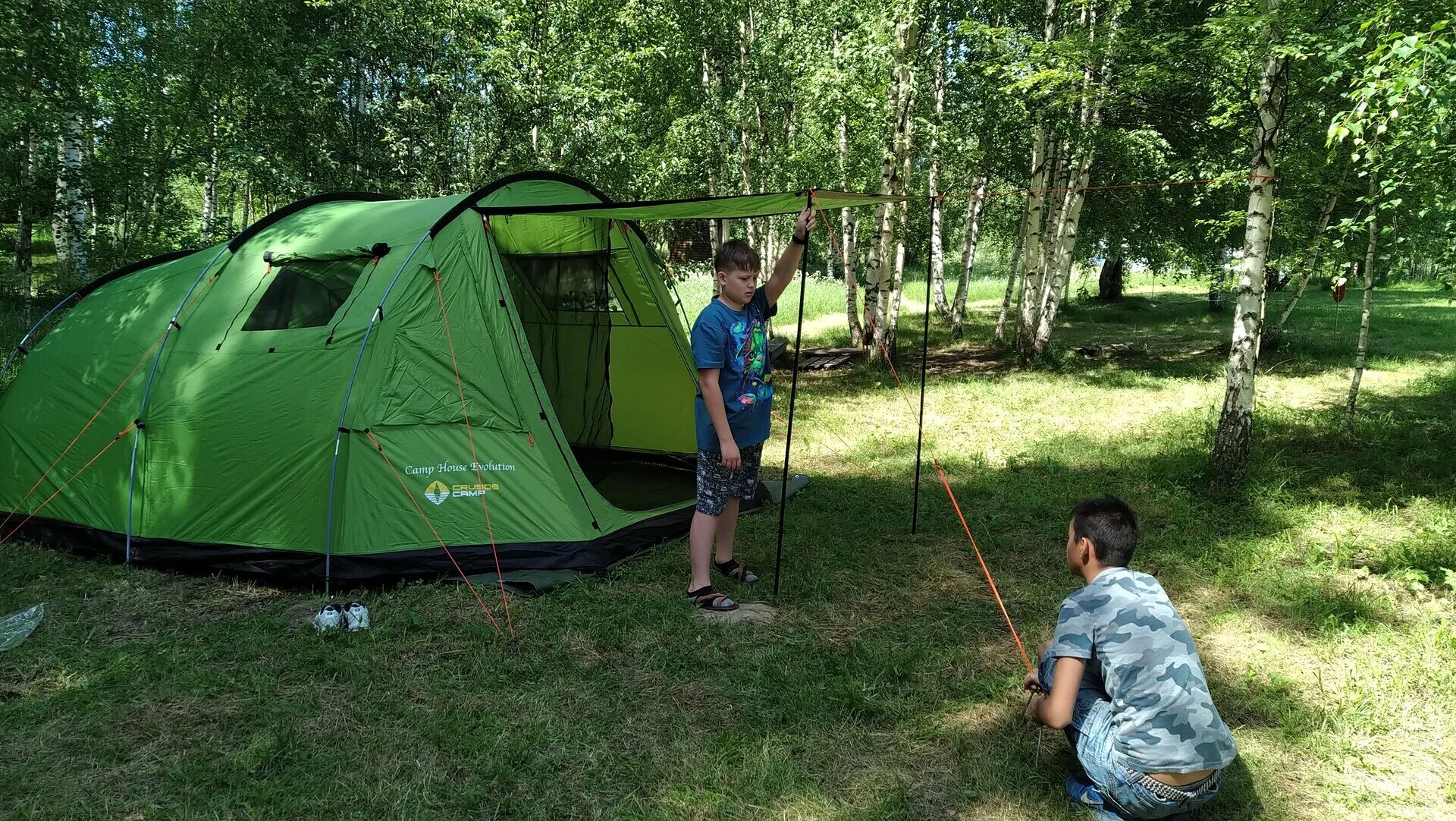 Палатка camping 4