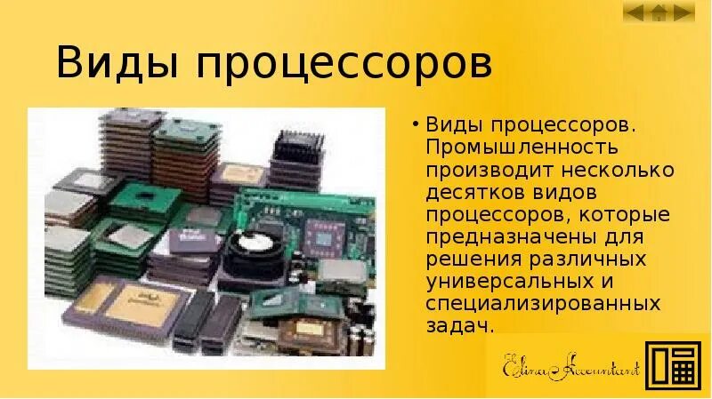 Процессор вид информации. Виды процессоров. основные типы процессоров. презентация на тему процессор. типы процессоров для компьютера.