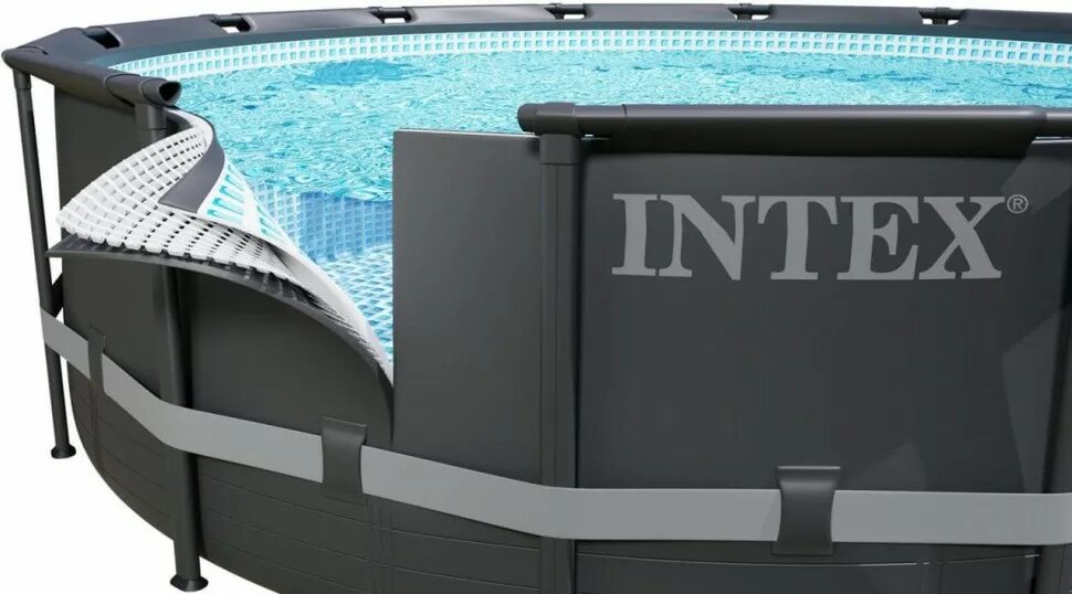 Бассейн intex ultra. Бассейн intex ultra xtr frame 26326. каркасный бассейн intex ultra xtr frame. бассейн каркасный intex ultra xtr frame pool, 732х132см. intex 26330 каркасный бассейн ultra xtr frame.