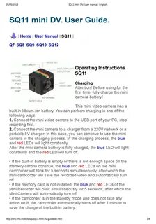 Sq11 mini camera instructions