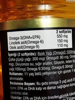 Турецкая омега 3 отзывы