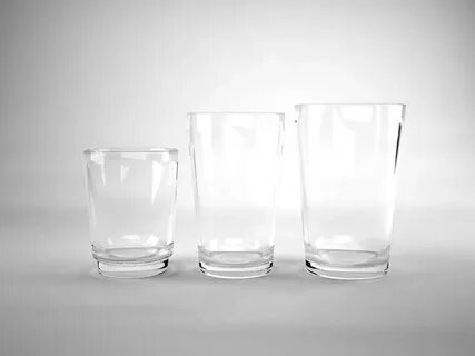 Glass 3d model