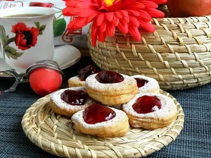 Печенье с джемом
