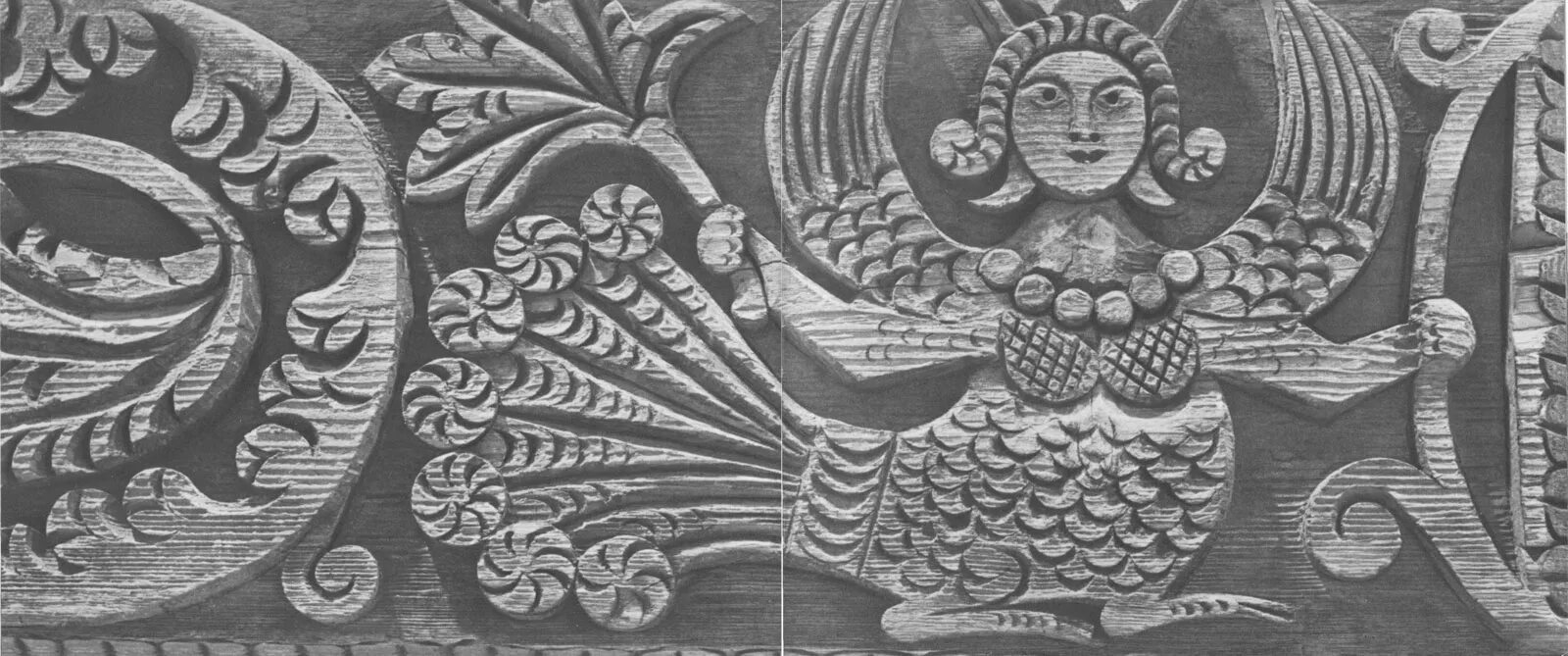 История шируя и сирин. Белокаменная резьба птица сирин. птица сирин резьба по дереву. птица алконост резьба по дереву. сирин резьба домовая.
