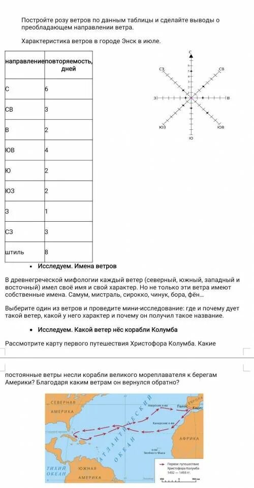 Определите преобладающее направление ветра. Построить розу ветров по данным таблицы направление ветра. Построить розу ветров по данным таблицы. Построим розу ветров для декабря по данным таблицы.