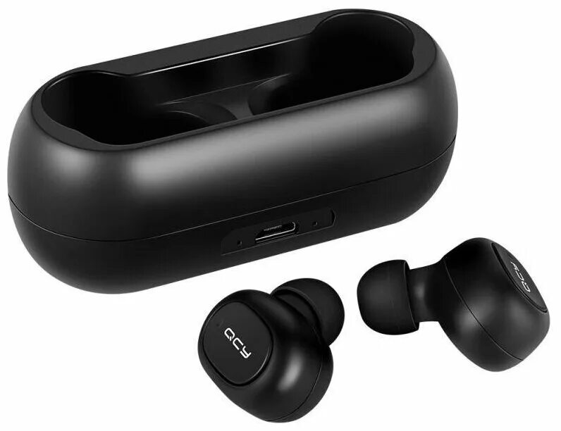 Qcy tws. Наушники Xiaomi QCY t1c. Беспроводные наушники QCY t1c. Наушники Xiaomi QCY t1c Black. Наушники QCY t1c черные.