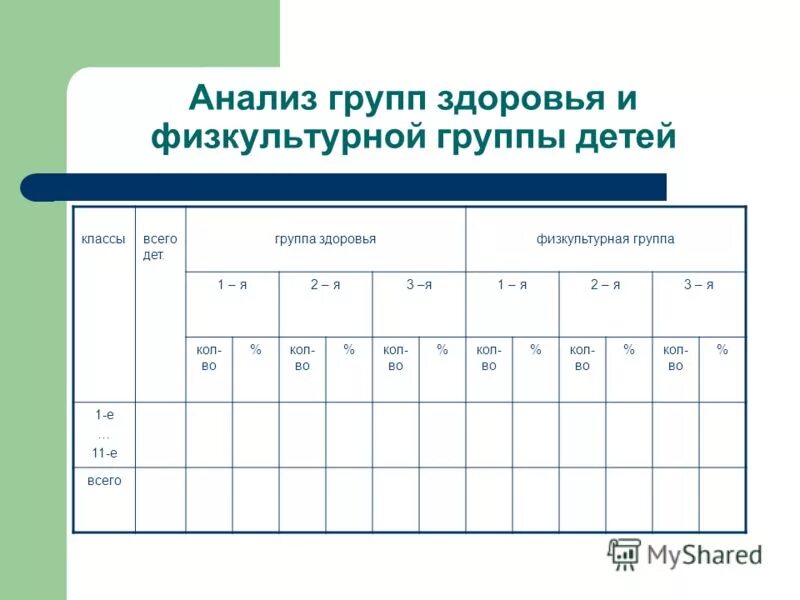 Первая физкультурная группа