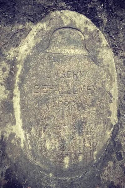Памятники нашедшие с Аджинатеппа. Кладбище Багратионовск Мешкова Мария. По фрагменту на фото Найдите памятник