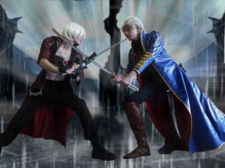 Данте против. Dante and Vergil DMC 5. Devil May Cry Dante and Vergil Jackpot. Вергилий ДМС. Данте и Вергилий DMC 3.