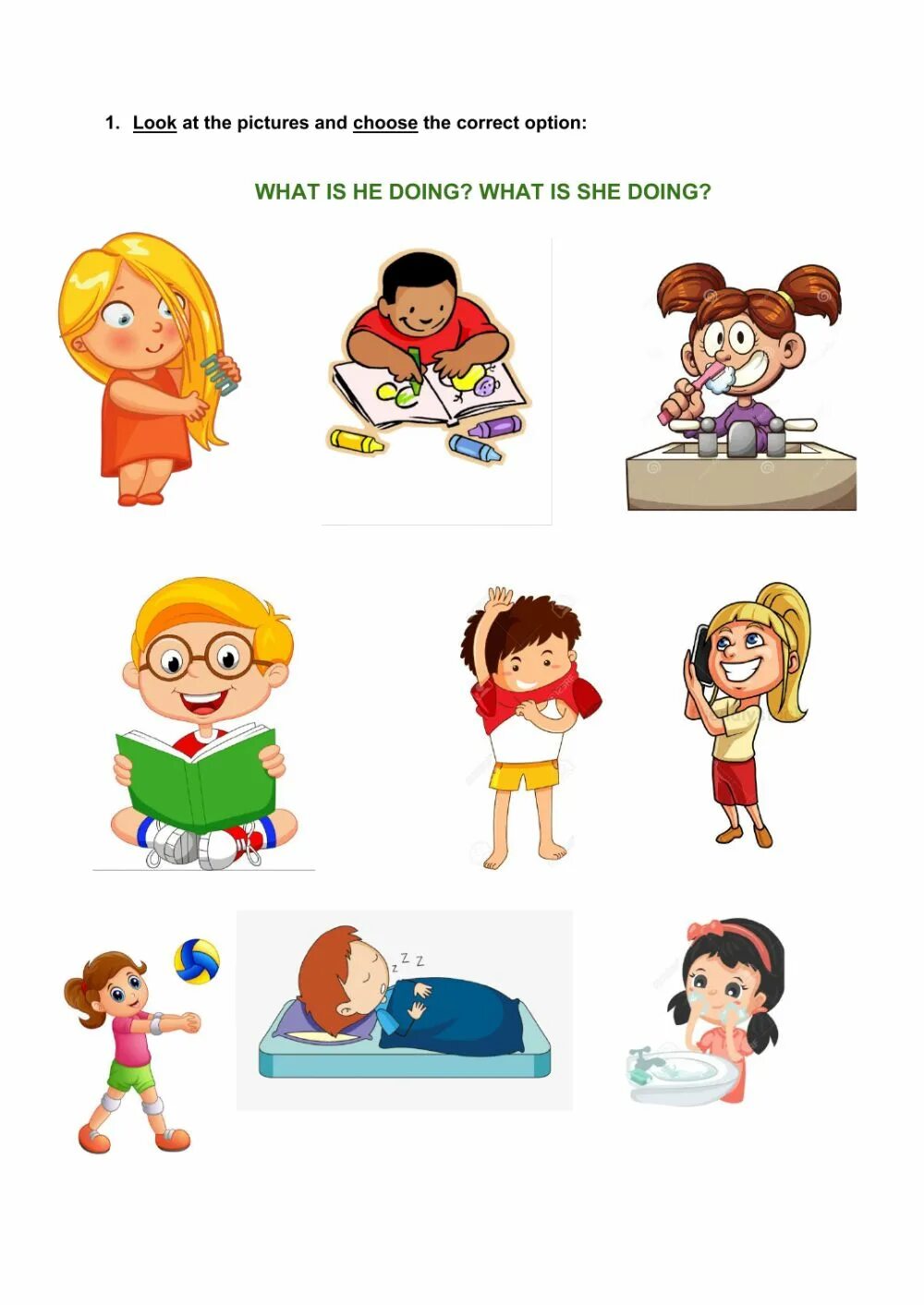 What are she doing. Continuous английском worksheets. What is he what is she. What are she doing. What did she do& картинки.