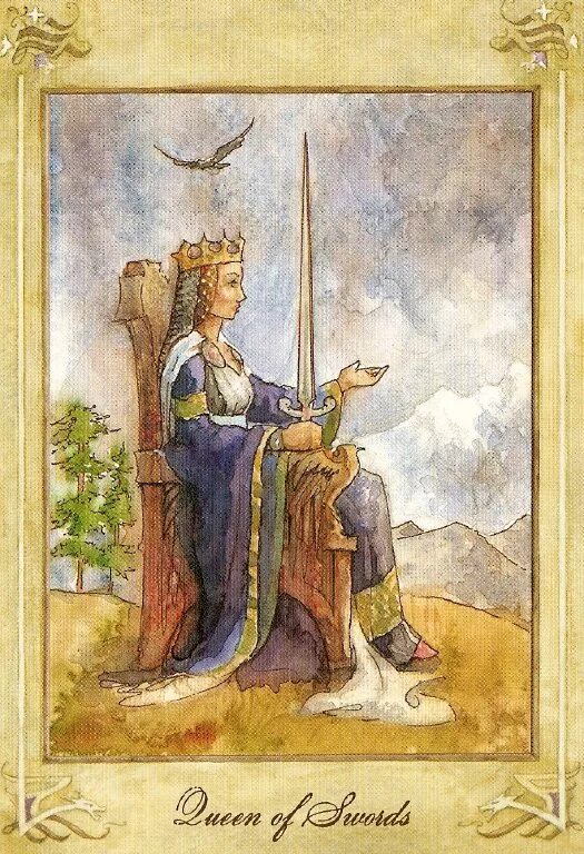 Королева кубков королева мечей сочетание таро. Королева мечей таро. королева мечей таро уэйта. королева мечей райдер уэйт. карта таро королева мечей.