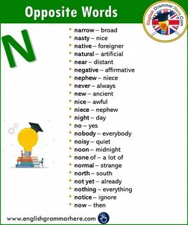 N words list