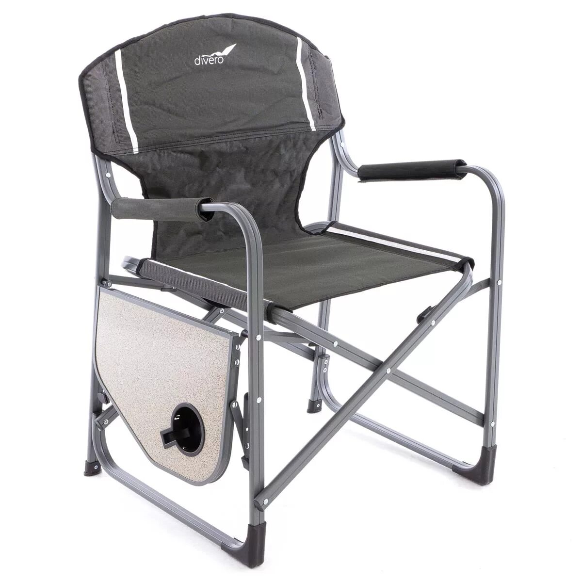 Стул рыболовный складной. Divero. Туристическая мебель. Садовый стул. Divero.