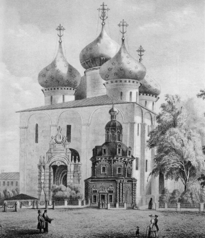Православная церковь 18 века. Троице-Сергиева Лавра 19 век.