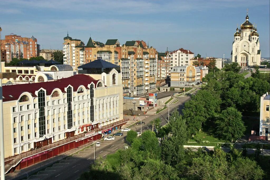 Г хабаровск где купить. Хабаровск центр города. Дальний Восток Хабаровск. Хабаровский край город Хабаровск. Хабаровск центр города улицы.