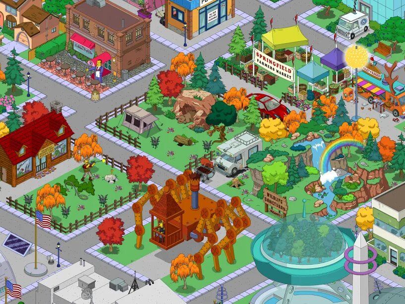 Springfield игра. Игра симпсоны спрингфилд. спрингфилд хайтс. симпсоны спрингфилд хайтс. спрингфилд хайтс tapped out.