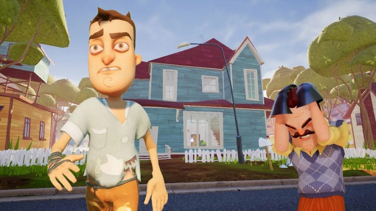 Angry neighbor pc. Привет сосед 3. Юджин привет сосед 3. Фауст привет сосед.