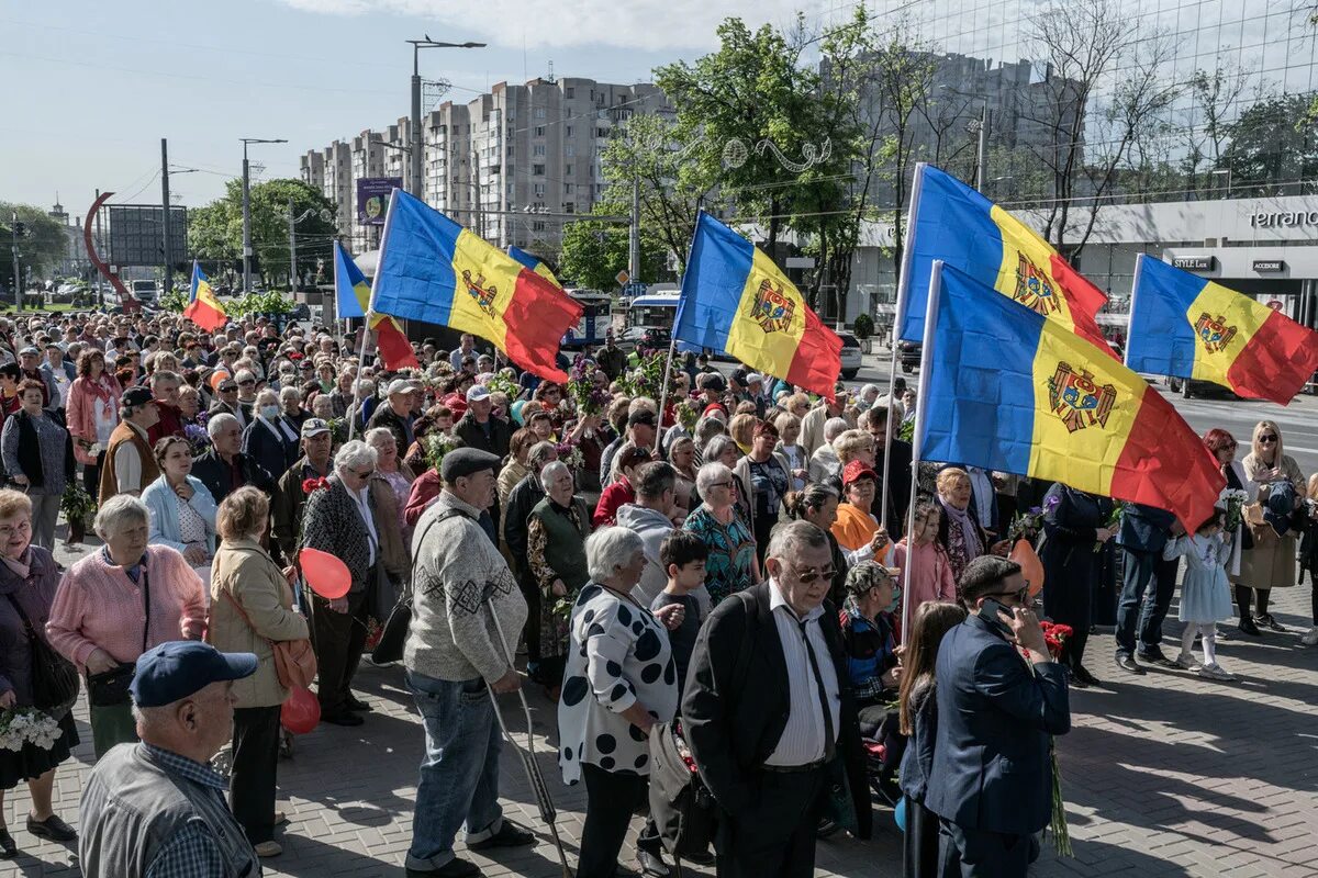 Митинг. День Победы в Молдавии. Протесты в Украине. Митинги в Молдове.