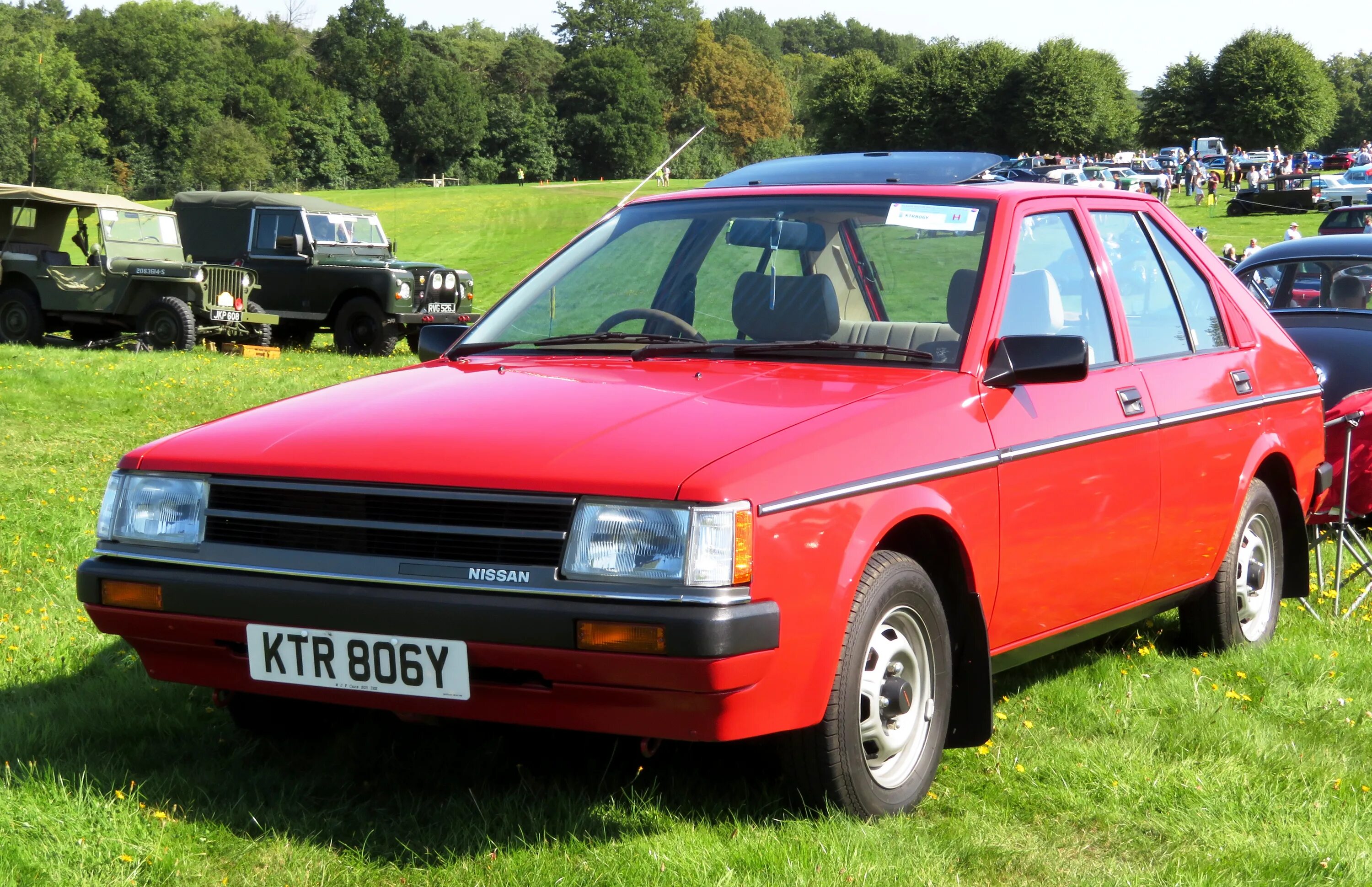 File:1986 Nissan Cherry 1.3 DX front.jpg - Wikimedia Commons