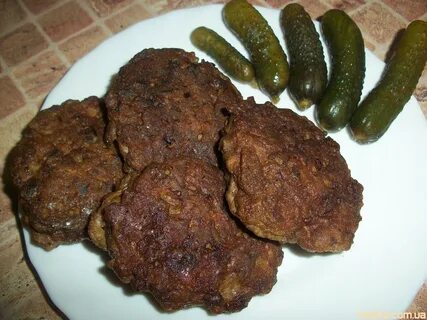Котлеты фаршированные печенью