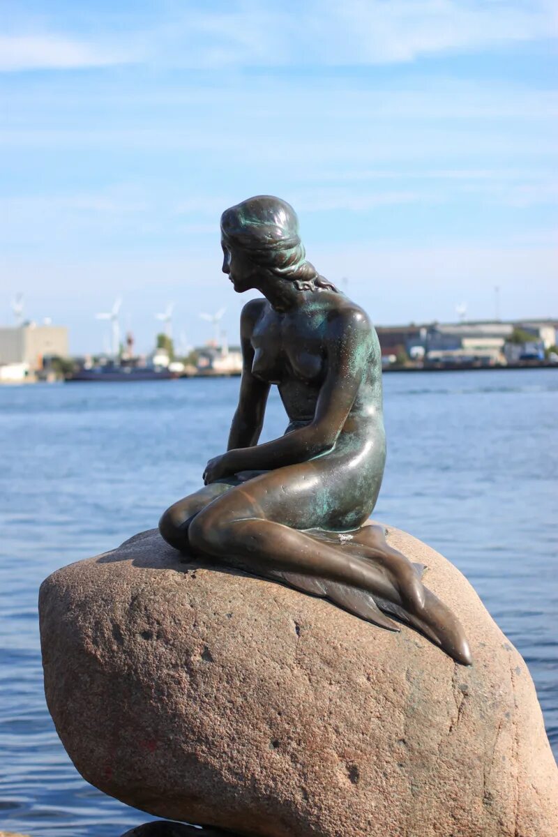 Русалочка Копенгаген. Скульптура Русалочка в Копенгагене. Символ дании