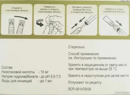 Как правильно набрать лекарство укол