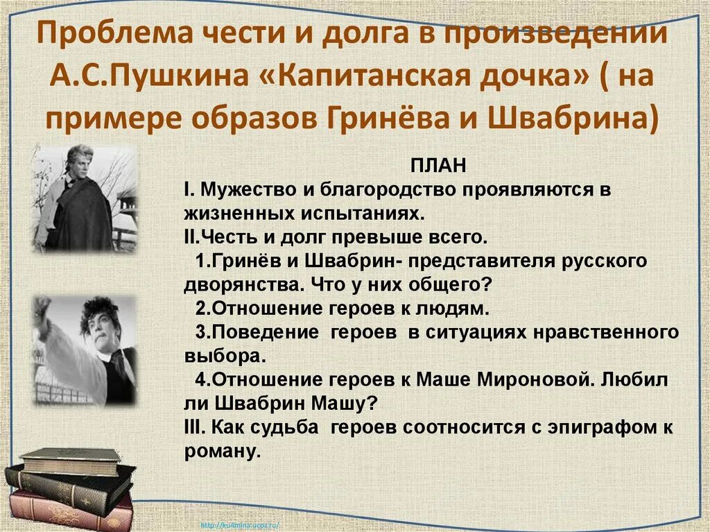 Проблемы произведений 8 класса. Честь и долг в капитанской дочке. Проблема долга и чести в капитанской дочке. Проблема чести в капитанской дочке. Честь в капитанской дочке.